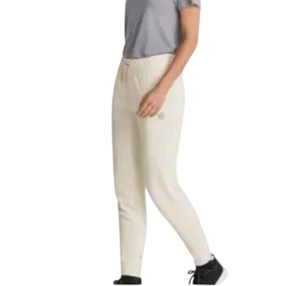 NWT allbirds Women's The R&R Sweatpants Small Natural White Sustainable Athletic - Picture 2 of 15